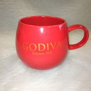 MUG GODIVA red mug, GUC